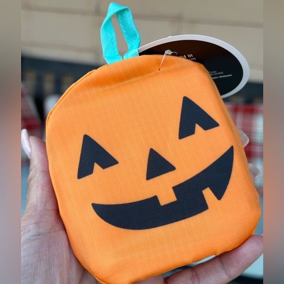2 Pumpkin reusable bags (set of two) - Picture 3 of 4